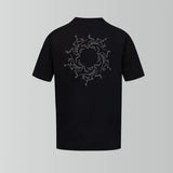 Arc'teryx T-shirt Round Bird Pattern Print on the Back logo round Neck Short Sleeve25ss New Pure Cotton Unisex Style T T-shirt OS Loose Fit Base Shirt Half Sleeve T-Shirt Top Half Sleeve