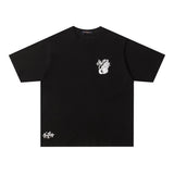 Louis Vuitton LV T-shirt Chest Graffiti Art Embroidery LOGO round Neck Short Sleeve25ss New Pure Cotton Unisex Style T T-shirt OS Loose Fit Base Shirt Half Sleeve T-Shirt Top Half Sleeve