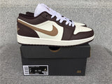 Air Jordan 1 Low shoes New All-Match Trendy Men's Casual Sports Shoes