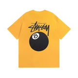 Stussy T-shirt Short Sleeve T T-shirt Flower Crown Love Casual Loose American Couple Wear-CY