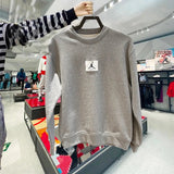 Nike Sweater Men's Autumn Sporty Simplicity round Neck Knitted Sweater Pullover FB6935