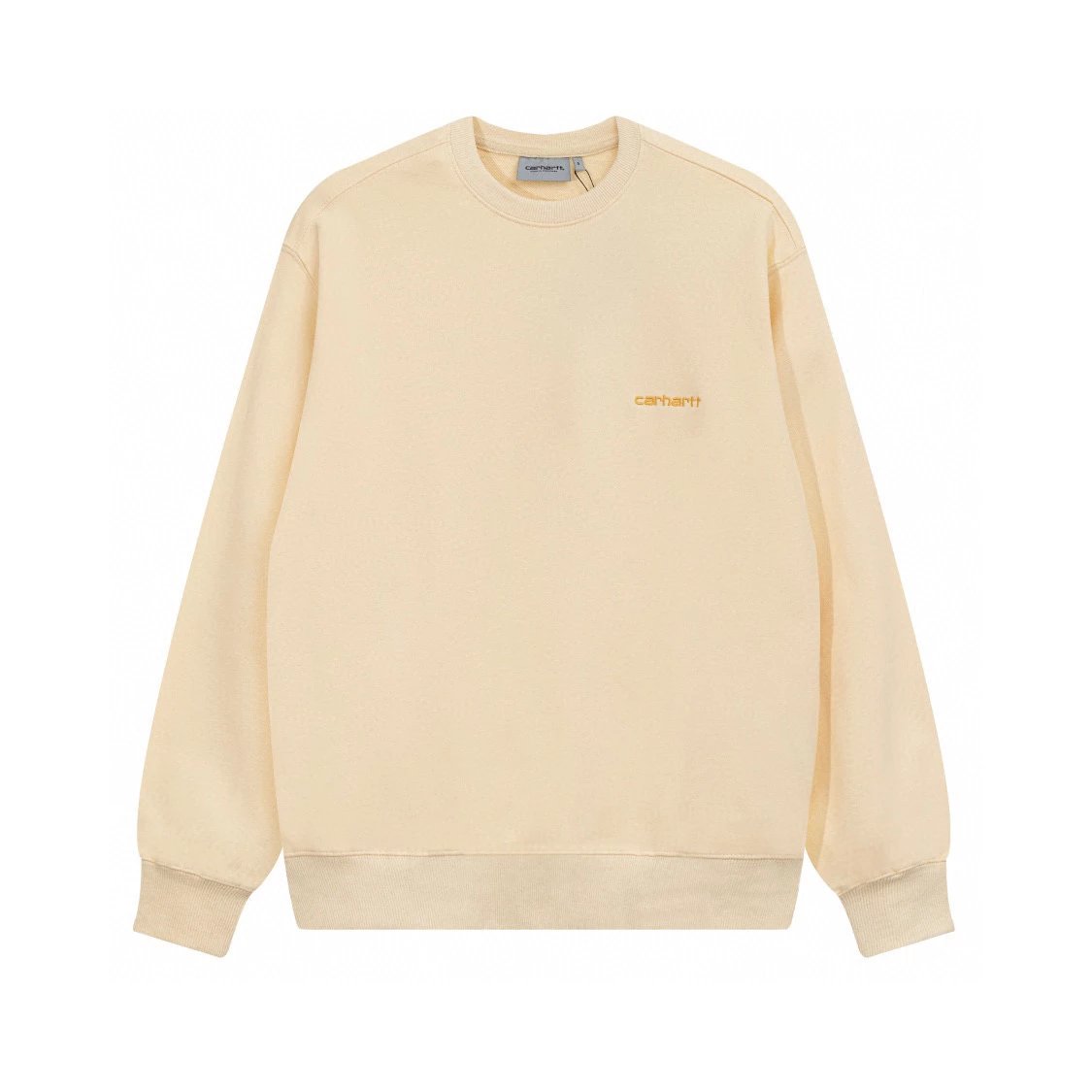 Carhartt Hoodie Top Version360Classic Small Icon Embroidered Crew Neck Terry Sweater