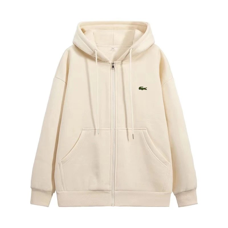 Lacoste Hoodie Autumn and Winter Leisure Fashion Hooded Sweatshirt（P-0049）