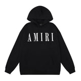 Amiri Hoodie 2024Autumn and Winter New Letters logo Printed Hoodie Same Style for Men and Women