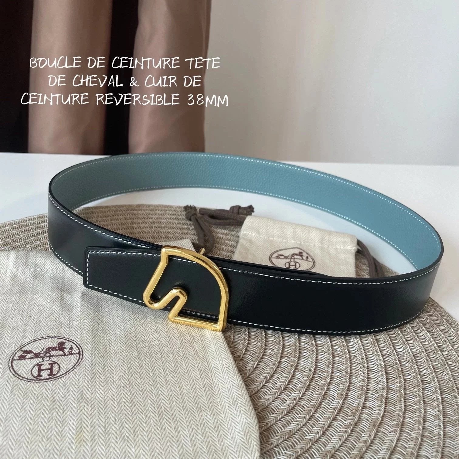 Hermes Belt Top version 【Spot High Quality】New H Buckle Men's Leather Belt Genuine Leather Head Business Man's Belt Imported First Layer Cowhide Leather Pure Steel Buckle