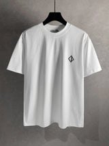 Dior T-shirt Chest Letter Logo logo round Neck Short Sleeve25ss New Pure Cotton Unisex Style T Casual T-Shirt Base Layer Shirt OS Loose Fit Half Sleeve Top Plus Size