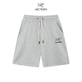 Arc'teryx Shorts Letter Printing logo Five-point Shorts25ss New Drawstring Casual Summer Pants5Two-in-One Casual Sweatpants for Men and Women, Pure Cotton Joggers