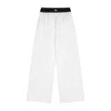 Alo Yoga Sweatpants Letter Embroidery logo Straight Wide-Leg Sweatpants for Women25ss Spring Summer New Versatile Plus Size Sports Casual Loose Fit Pants