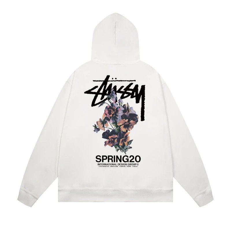 Stussy Hoodie Hooded Sweater looseandfashionhoodie6-003