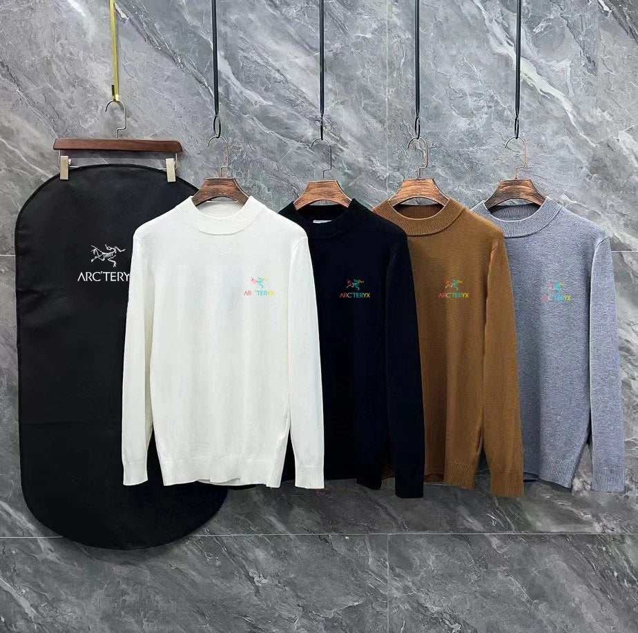 Arc'teryx Sweater Classic Logo Logo Half Turtleneck Sweater Unisex