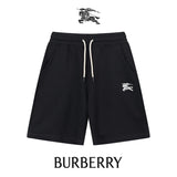 Burberry Shorts Embroidery logo Five-point Shorts25ss New Drawstring Casual5Two-Piece Casual Sweatpants Summer Pants Unisex Pure Cotton Sweatpants