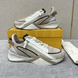 FENDI Shoes 2024New Sports Shoes Men's Color Matching Twill Letters Dad Shoes All-Match Lace-up Casual Shoes Men