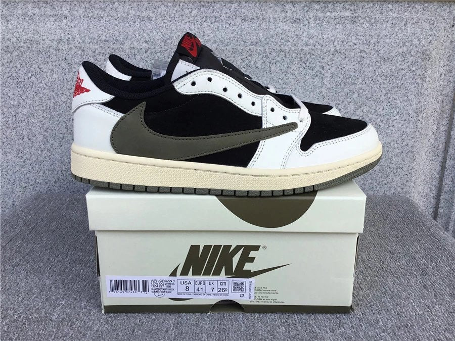 Air Jordan 1 Low shoes Inverted Hook Sneaker Fashion Trendy Shoes