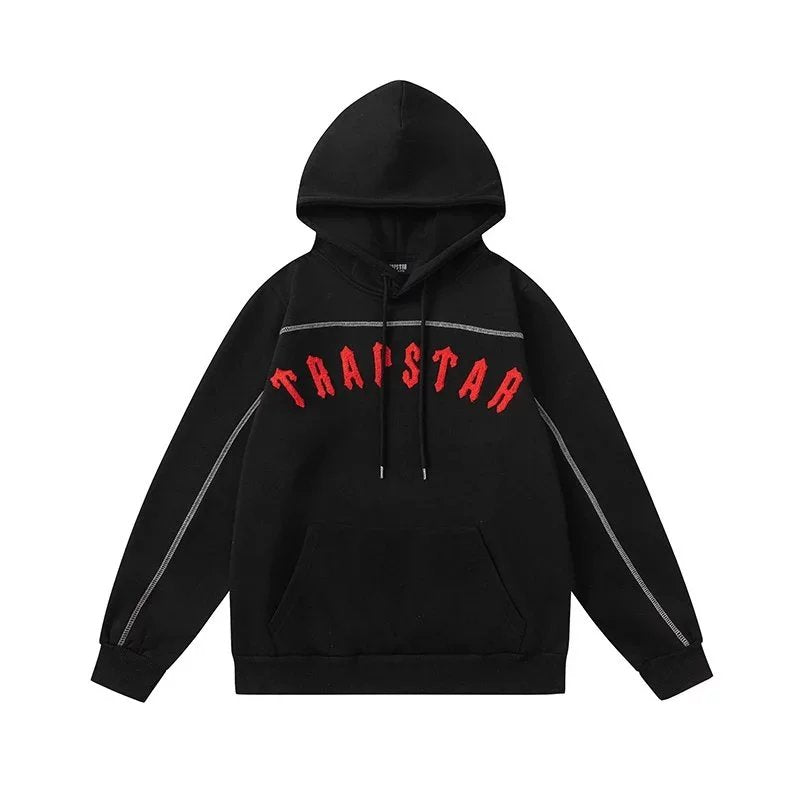 Trapstar Hoodie Autumn and Winter Fashion All-Matching Suit