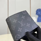 Louis Vuitton LV Wallets/Clutches Top version 【Original Quality】N63336Black Plaid】This Style DamierGraphite Wallet Chessboard Plaid Presbyopic Short Men's Wallet Coin Purse Card Holder Men's Wallet