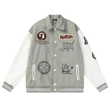 Louis Vuitton LV Jackets Fashion Brand Baseball Uniform1-9