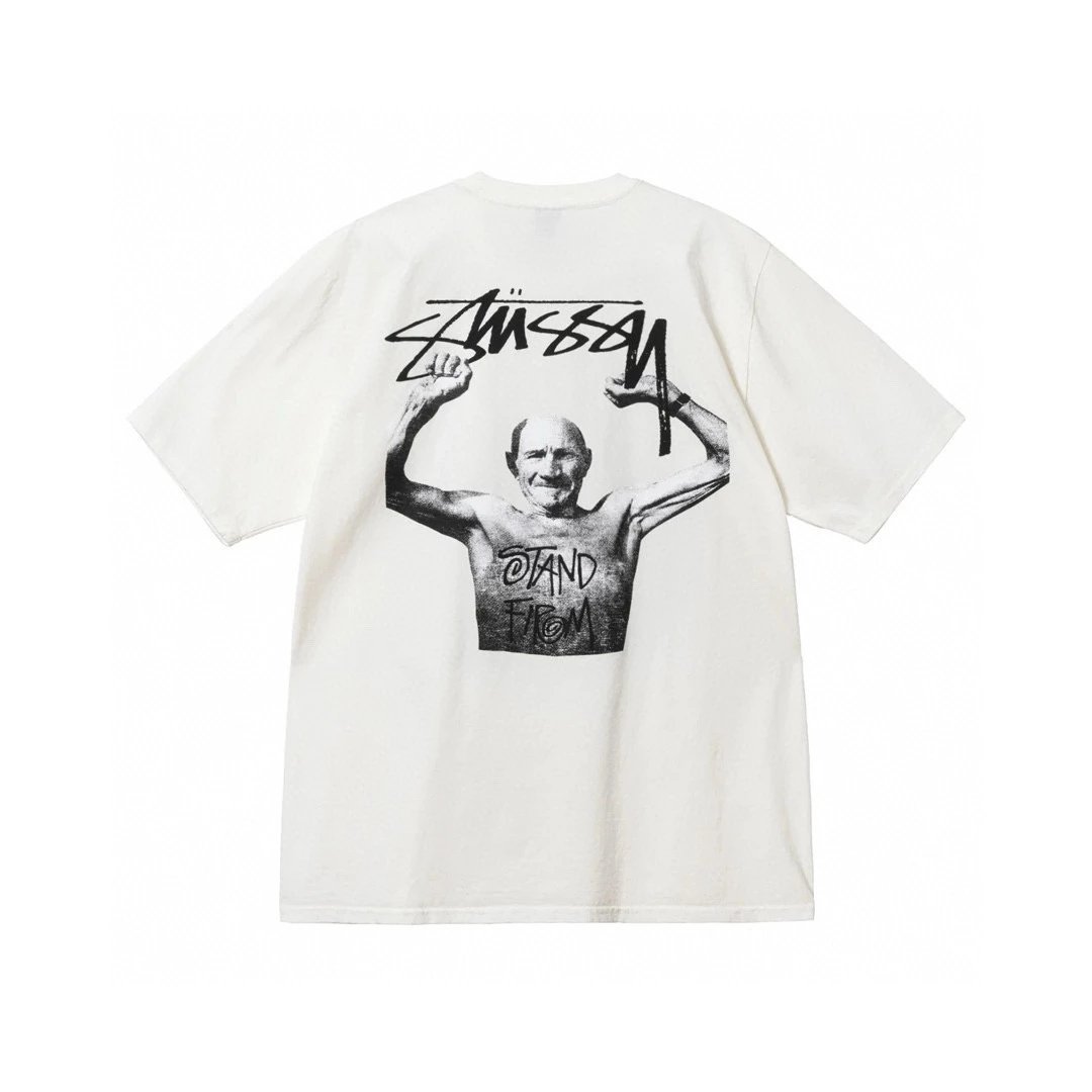 Stussy T-shirt Top Version Counter Same Style Pure Cotton Summer Men's and Women's Same Fashion Loose All-Matching2024New Short Sleeve T T-shirt