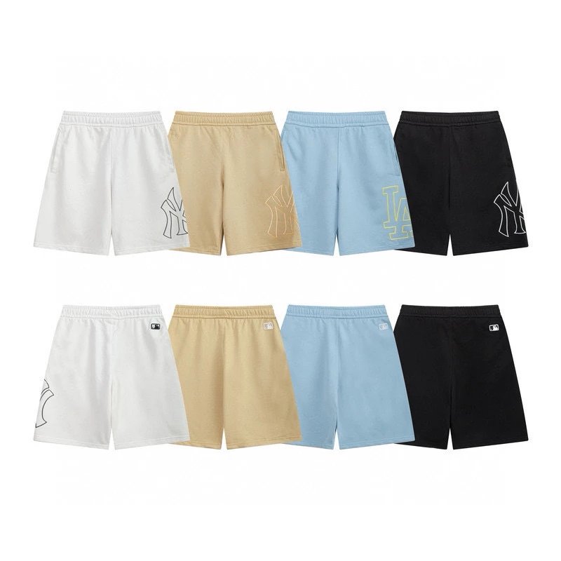 MLB Shorts Top Version Counter Same Style Men's and Women's New Tide Brand Trendy Casual Sports Pants Fifth Pants2024Summer shorts