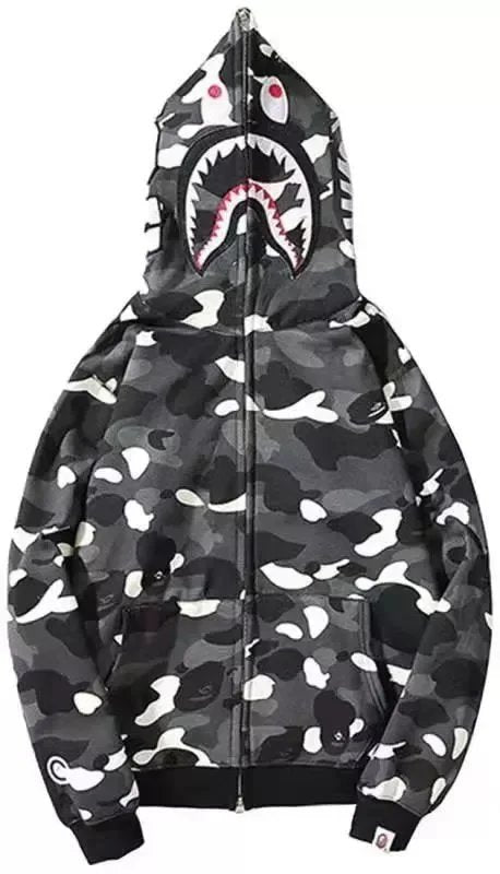 Bape Hoodie Trendy Fashion Sweater Coat