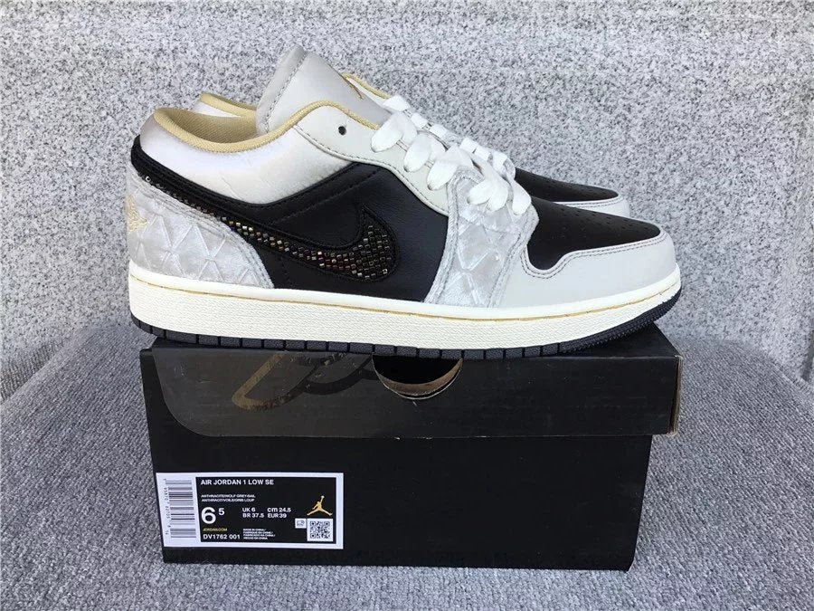 Air Jordan 1 Low shoes New All-Match Trendy Men's Casual Sports Shoes