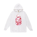 Bape Hoodie 2024Autumn and Winter New Japanese Fashion Brand Pullover plus Size Loose Hoodie Male and Female Couples Wear Teen Fashion Brand Sweater-CY