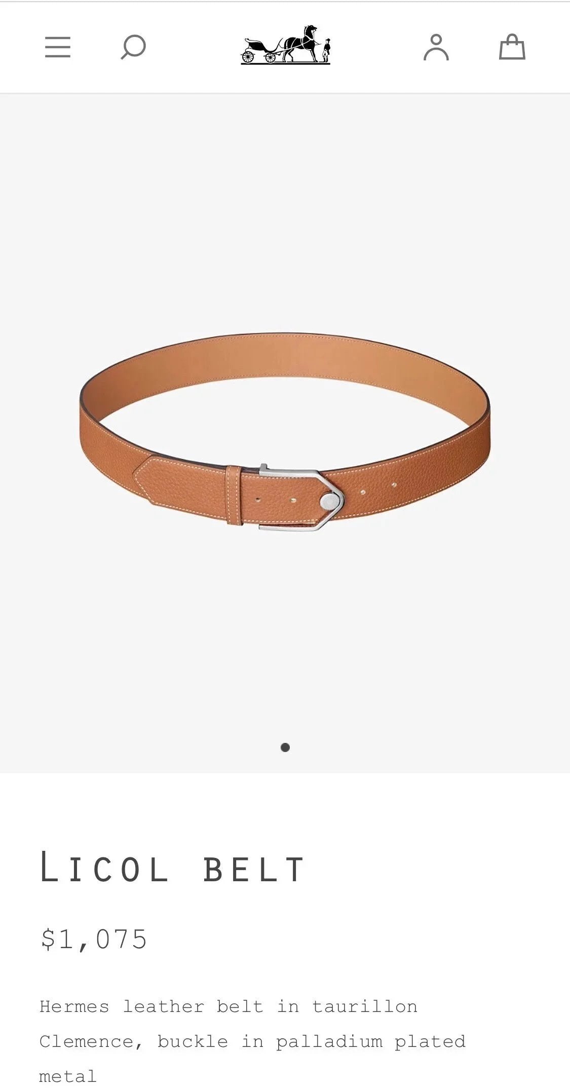 Hermes Belt Top version Men and Women Imported Belt togo Leather Two-Sided Belt Stainless Steel Hardware Belt H Belt Loop Smooth Belt Loop Business Casual All-Match H Buckle Belt