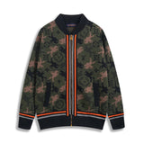 Dior Jackets 24New Jacquard Wool Pilot Jacket Monogram Patterned Wool Coat Unisex Autumn Winter New Sports Casual Loose Versatile