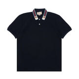 Gucci T-shirt Tiger Head Collar logo Embroidery POLO Shirt Lapel Short Sleeve25ss New Unisex Commuter Short Sleeve Summer Loose Fit T Business Shirt Plus Size T-Shirt
