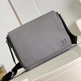 Louis Vuitton LV Men's Bag Top version M41719Green N46345Cross Pattern Avenue Shoulder Bag Chest Bag Backpack Men's Bag M30861Green Gray District Small Size Messenger Bag Crossbody Bag