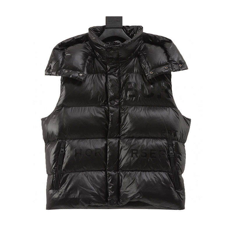 Burberry Down jacket Printed Letter down Vest Vest for Men and Women