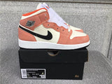 Air Jordan 1 Mid shoes New All-Match Trendy Men's Casual Sports Shoes