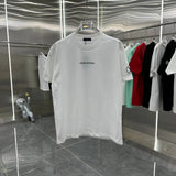 Louis Vuitton LV T-shirt 3D Thick Plate logo round Neck Short Sleeve25ss New Pure Cotton Unisex Style T Casual T-Shirt Base Layer Shirt OS Loose design