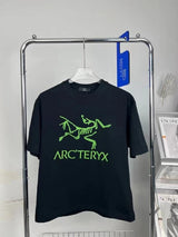 Arc'teryx T-shirt Chest Brand Pattern Print logo round Neck Short Sleeve25ss New pure cotton T Unisex T-Shirt OS Drop Shoulder Loose Fit Base Shirt Top T-Shirt Short Sleeve
