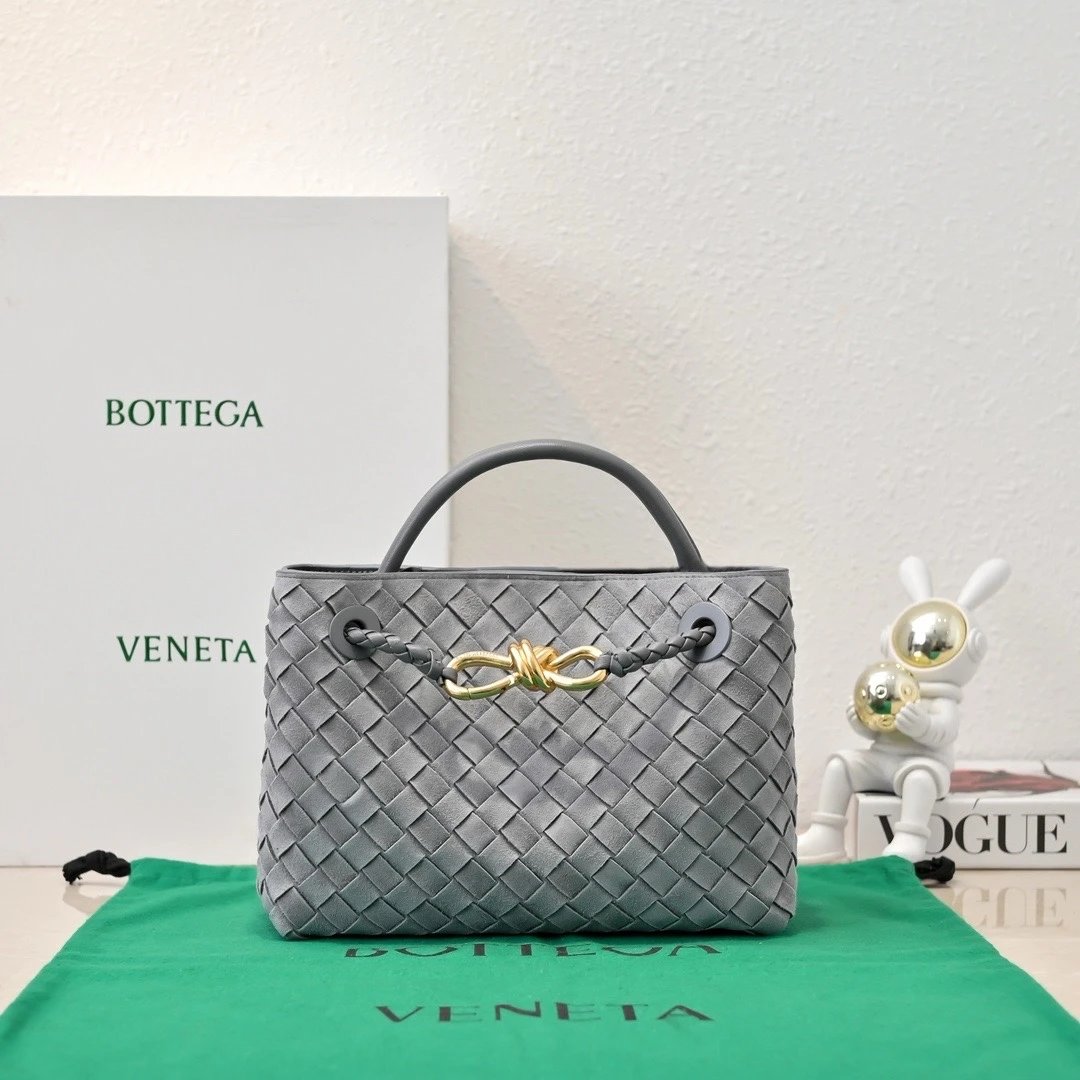 Bottega Veneta Women's Bag Top version 【Level Surrogate Shopping】Home Autumn and Winter New andiamo Handbag Woven Bag Suede Horoscope Buckle Briefcase Shopping Bag Tote Bag tote Bag Handbag Shoulder Crossbody Bag24Autumn and Winter Matte Leather New Women