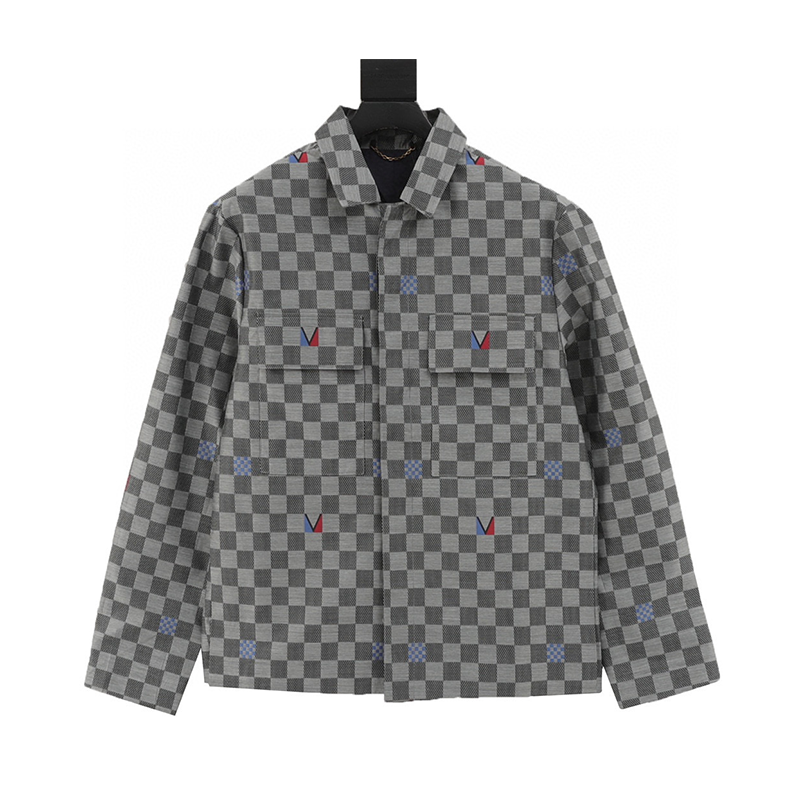 Louis Vuitton LV Jackets American Cup Series Chessboard Plaid Suit Jacket Jacket for Men and Women