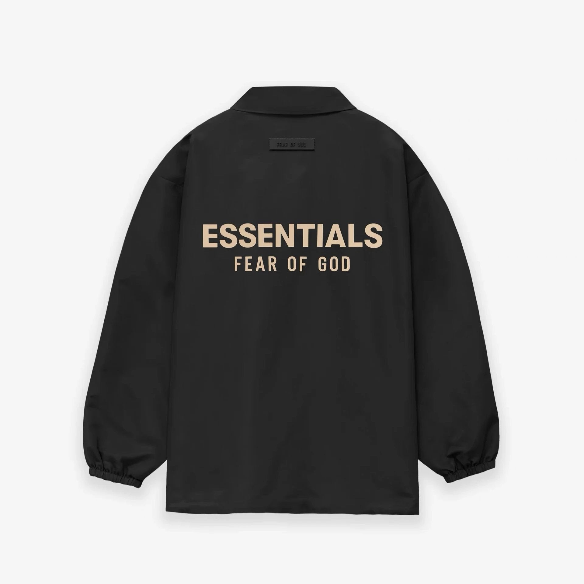 ESSENTIALS Jackets Top Version Cloud Series Counter Same Style Spring and Autumn Fashion Brand Luxury Men's and Women's Same Casual Coach Jacket Jacket