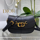 Dior Women's Bag Top version High Version24New Women's Shoulder Bag Shoulder Strap Adjustable Flap Bag Crossbody Bag Women's Bag Crossbody Bag