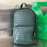 Bottega Veneta Men's Bag Top version 【Original Leather Counter Version】prefall New intrecciato Woven Backpack Men's Bag Casual Backpack Women's Bag Women's Backpack Schoolbag Luggage Bag Large-Capacity Backpack Woven Bag730728