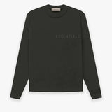 ESSENTIALS Hoodie Top Version Long Sleeve T Shirt Men and Women Trendy Brand High Street Loose Bottoming Shirt Top