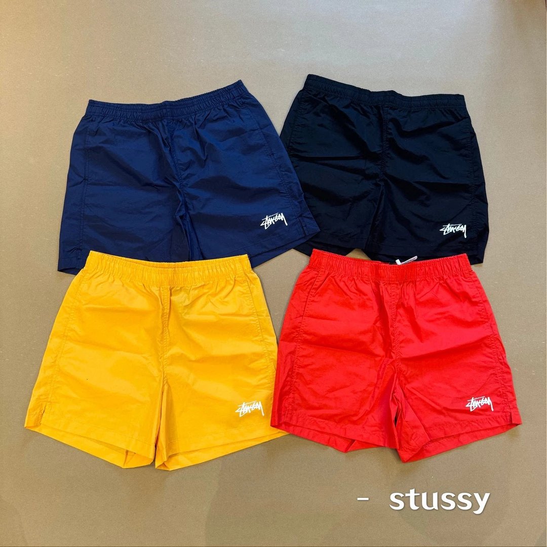 Stussy Shorts Top Version Classic LOGO Casual Shorts24Summer New