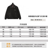 Louis Vuitton LV Jackets Embroidered Suede Cow Leather Pilot Jacket Jacket for Men and Women