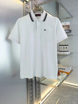 Gucci T-shirt Pocket letters logo Embroidery POLO Shirt Lapel Short Sleeve25ss New Unisex Commuter Short Sleeve Summer Loose Fit T Business Shirt Plus Size T-Shirt