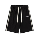 Balenciaga Shorts Letter Embroidery logo Five-point Shorts25ss New Drawstring Casual Summer Pants5Two-in-One Casual Sweatpants for Men and Women, Pure Cotton Joggers