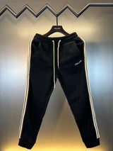 Celine Sweatpants Classic Embroidery logo Drawstring Jogger Sweatpants for Men and Women, Autumn and Winter Loose Fit, High Waist, Color Block, Plus Size, Casual Pants
