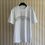 Givenchy T-shirt Top Version Counter Same Collection2Short Sleeve T T-shirt Summer Fashion Men's and Women's Same Mercerized Cotton Printing