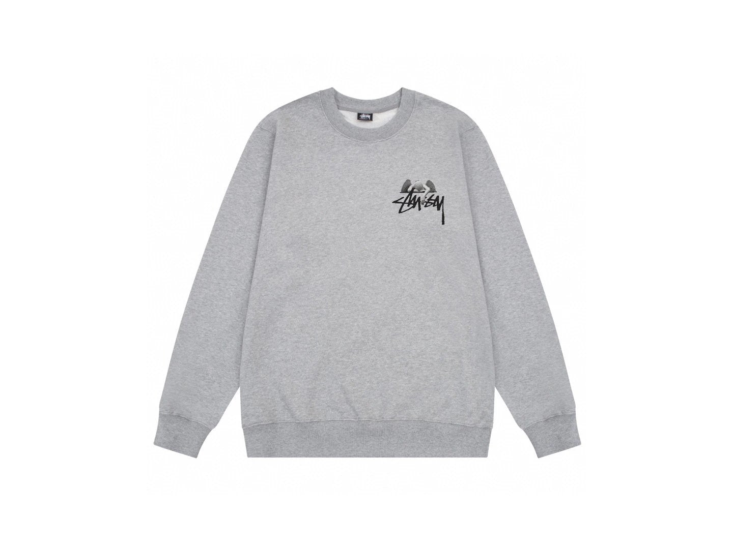 Stussy Hoodie Top Version Classic Dice Series round Neck Sweater Baby Boy and Girl Summer New