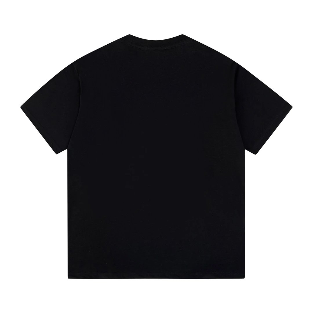 Louis Vuitton LV T-shirt Large Foam Letter Print on the Chest logo round Neck Short Sleeve25ss New Pure Cotton Unisex Style T T-shirt OS Loose Fit Base Shirt Half Sleeve T-Shirt Top Half Sleeve