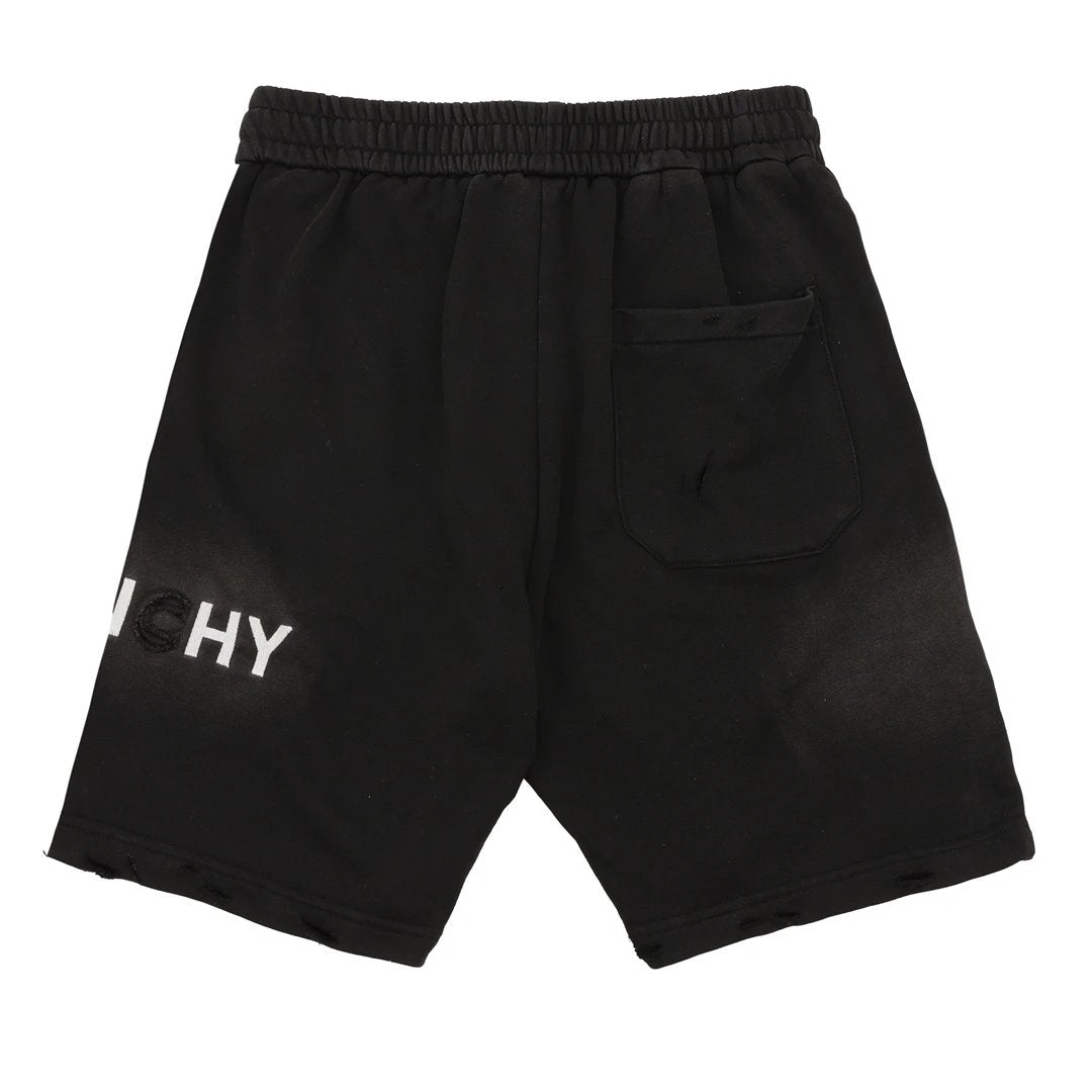 Givenchy Shorts Letter Printing logo Five-point Shorts25ss New Drawstring Casual Pants for Men and Women, Summer Style5Two-in-One Casual Sweatpants Pure Cotton Joggers