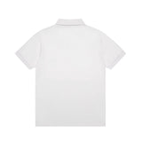 Gucci T-shirt 1921Series Chest logo Embroidery POLO Short Sleeve Shirt with Turn-down Collar for Men and Women, Summer Half Sleeve OS Loose T Business Casual Half Sleeve Shirt Plus Size T-Shirt