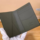 Louis Vuitton LV Wallets/Clutches Top version 【Tax-Free Premium Edition】New Men's and Women's Full Cowhide Wallet Long Wallet Men's and Women's Bags Card Holder Card Holder Short Wallet Short Wallet Pocket Clip Clutch Clutch Bag Men's Wallet